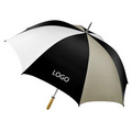 Black and white 60" Arc Golf Umbrella